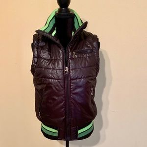 Fun puff vest for women